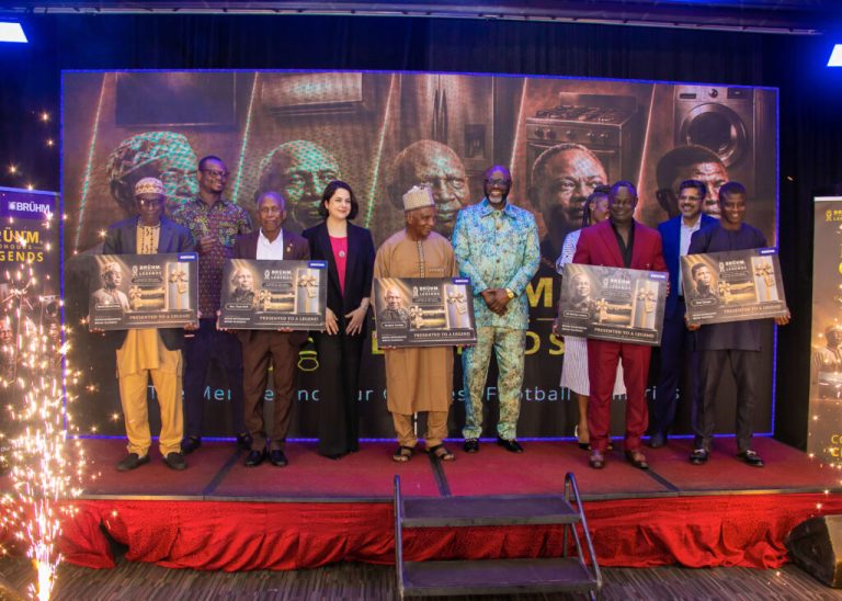 BRÜHM Honours Five Ghana Football Legends for Their Outstanding Contributions to the Game