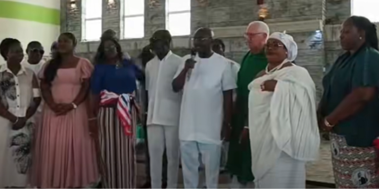 Bawumia Donates GH¢50,000 to Support St. Jude Catholic Church at Weija