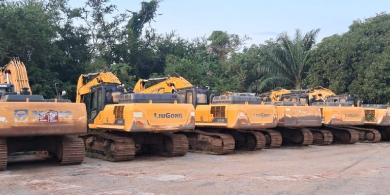 11 Excavators Confiscated as Bono REGSEC Steps Up Galamsey Operations