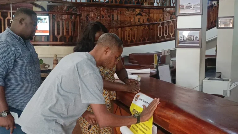 GTA shuts down Elmina SSNIT Hotel over failure to meet minimum standards
